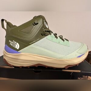 The North Face FUTURELIGHT Green and Purple Sneakers